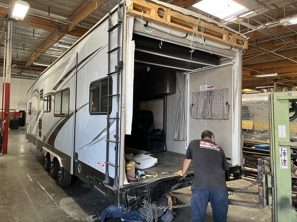 Heavy Duty Trailer Frame Repair